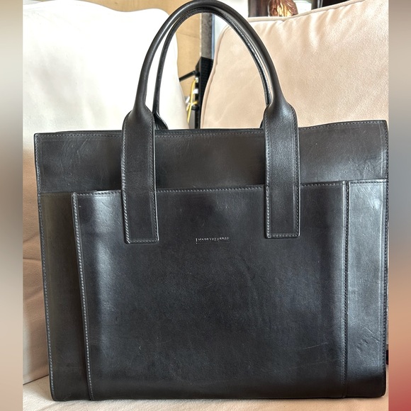 DOONEY & BOURKE Vintage All Leather HUGE BAG
made in Italy 🇮🇹 EUC - Picture 1 of 12